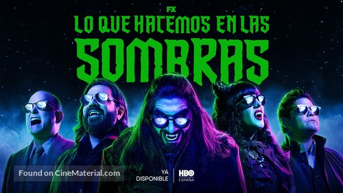 &quot;What We Do in the Shadows&quot; - Spanish poster