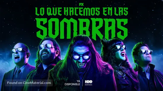 &quot;What We Do in the Shadows&quot; - Spanish poster