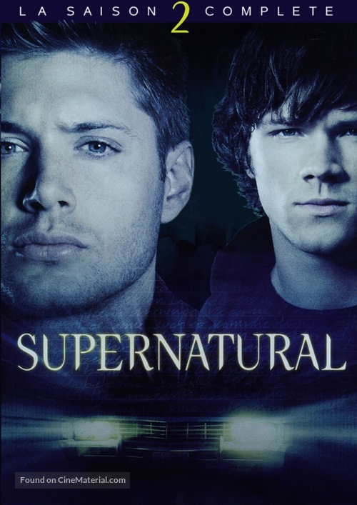 &quot;Supernatural&quot; - French DVD movie cover