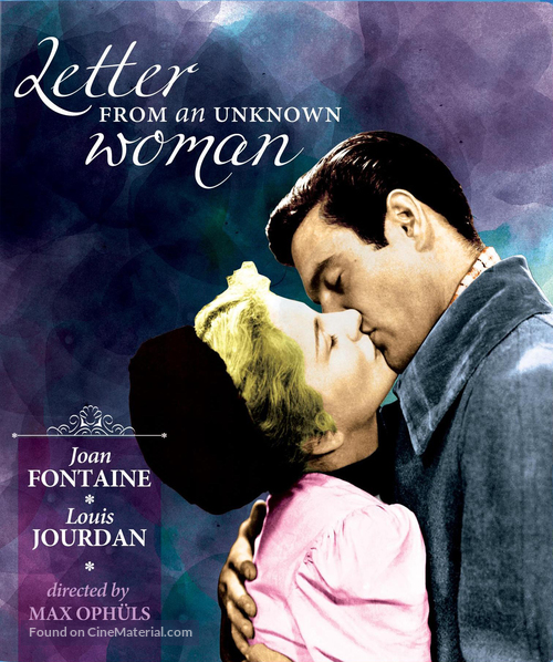 Letter from an Unknown Woman - Blu-Ray movie cover