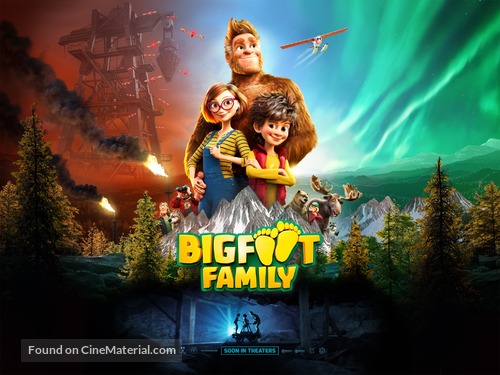 Bigfoot Family - Belgian poster