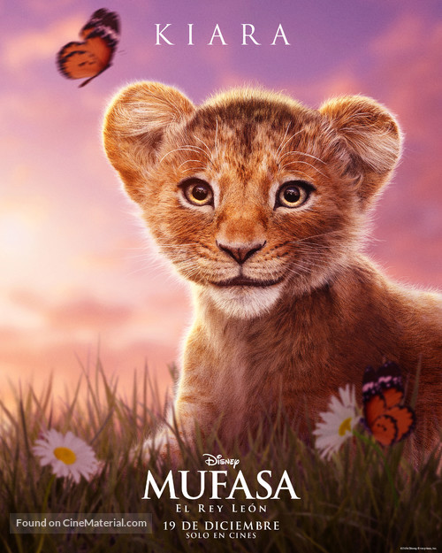 Mufasa: The Lion King - Mexican Movie Poster