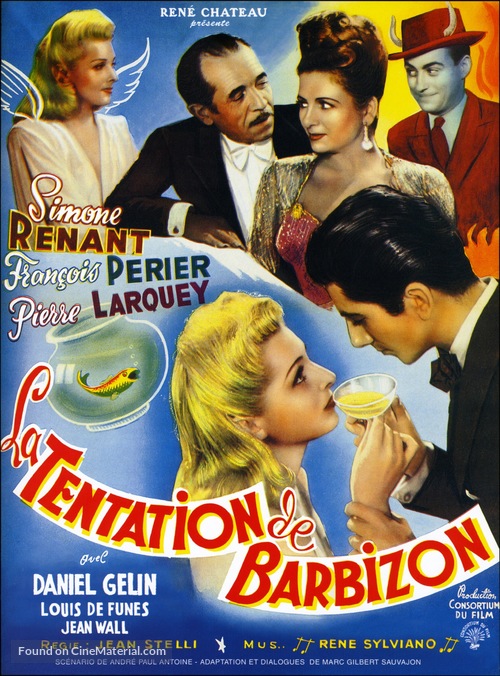 Tentation de Barbizon, La - French Movie Poster