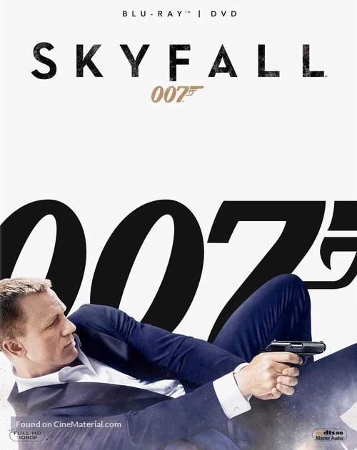 Skyfall - Blu-Ray movie cover