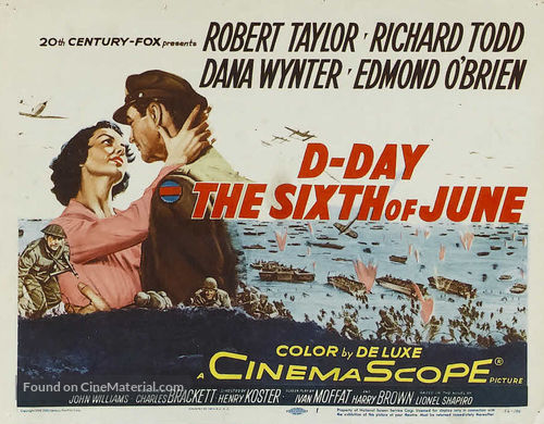 D-Day the Sixth of June - Movie Poster