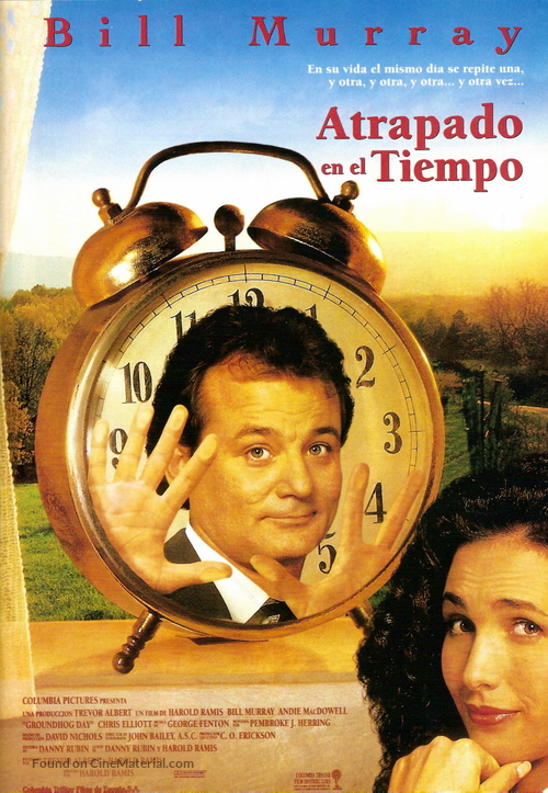 Groundhog Day - Spanish Movie Poster