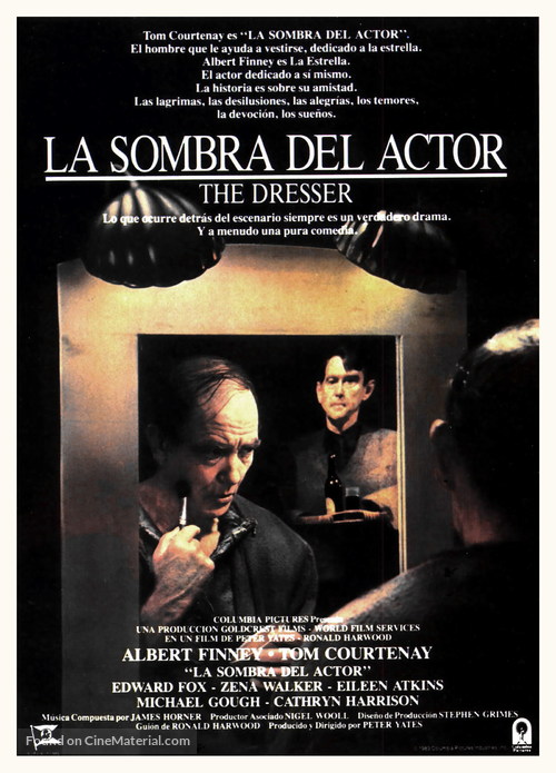The Dresser - Spanish Movie Poster