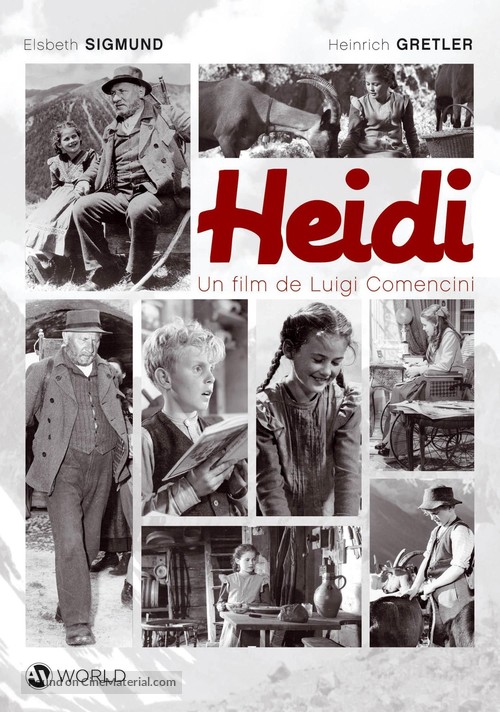 Heidi - French DVD movie cover