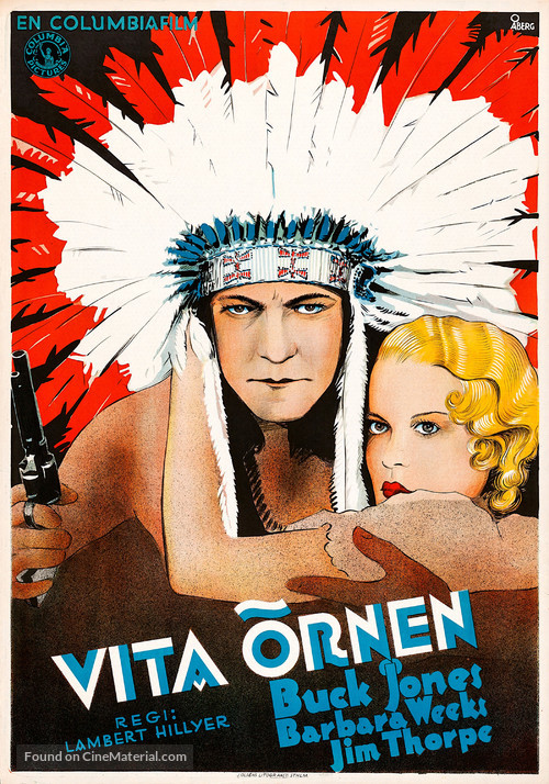 White Eagle - Swedish Movie Poster