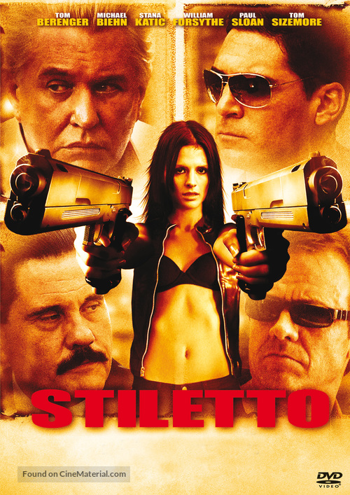 Stiletto - Czech DVD movie cover