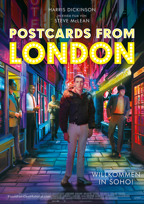 Postcards from London - German Movie Poster