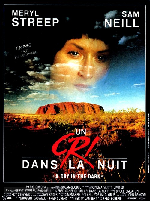 A Cry in the Dark - French Movie Poster