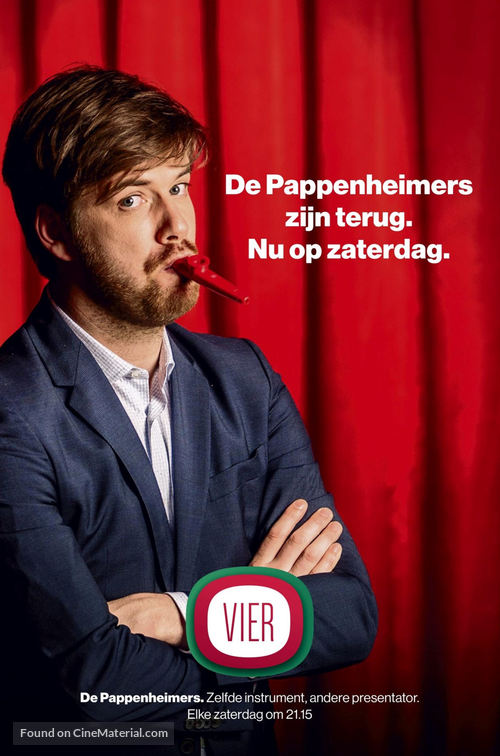 &quot;De pappenheimers&quot; - Belgian Movie Poster