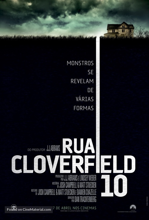 10 Cloverfield Lane - Brazilian Movie Poster