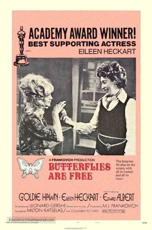 Butterflies Are Free - Movie Poster