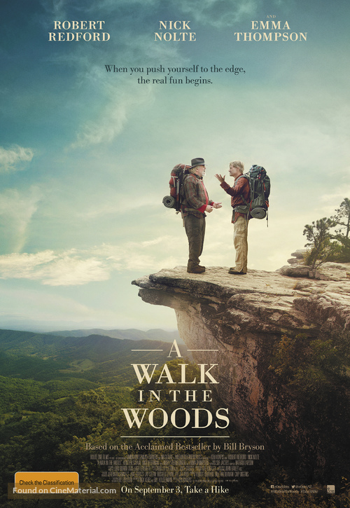 A Walk in the Woods - Australian Movie Poster
