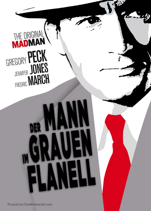 The Man in the Gray Flannel Suit - German Movie Cover