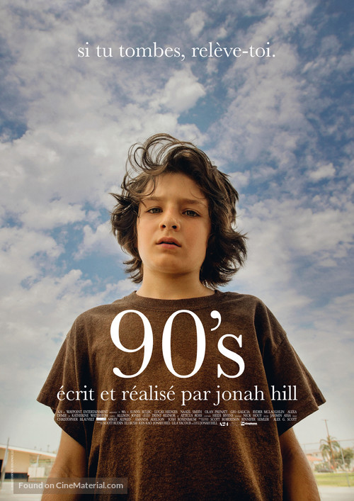 Mid90s - French Movie Poster
