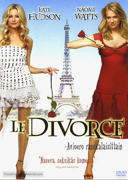 Divorce, Le - Finnish DVD movie cover