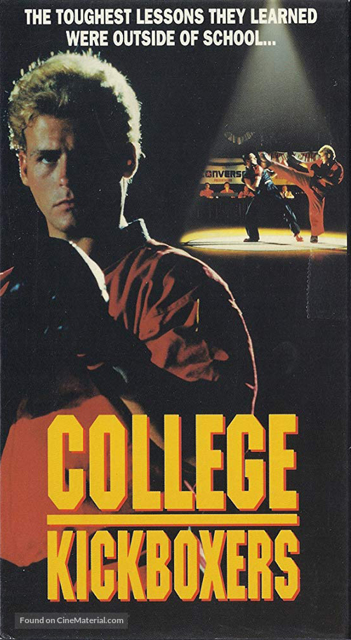 College Kickboxers - VHS movie cover