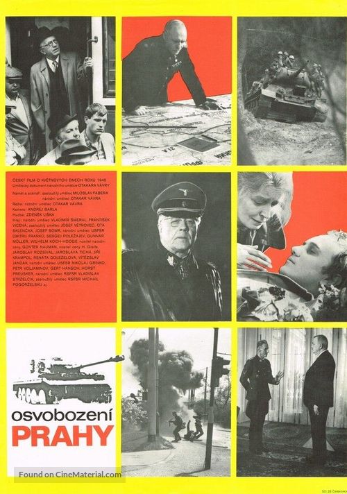Osvobozen&iacute; Prahy - Czech Movie Poster