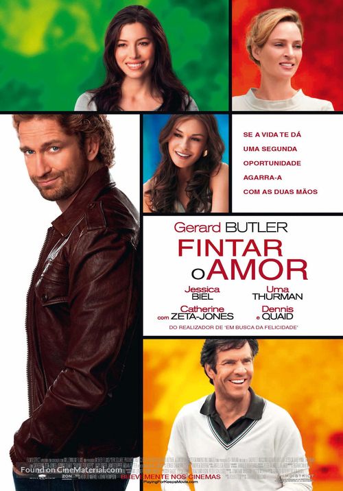 Playing for Keeps - Portuguese Movie Poster