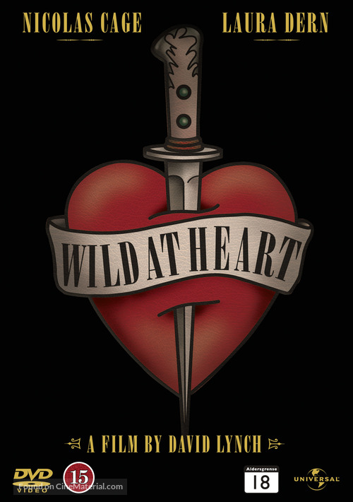 Wild At Heart - Danish DVD movie cover