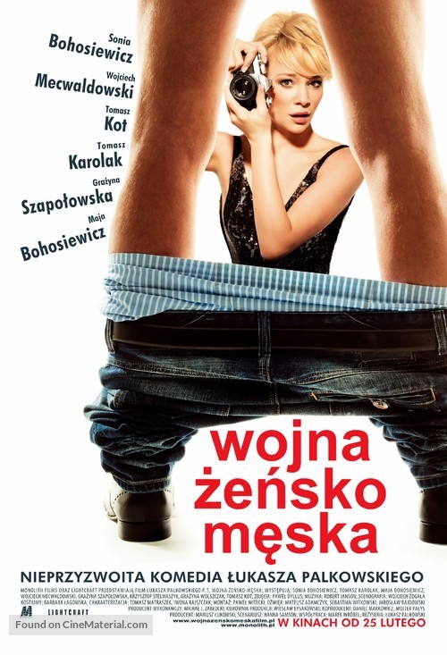 Wojna zensko-meska - Polish Movie Poster