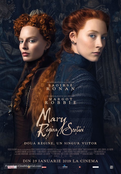 Mary Queen of Scots - Romanian Movie Poster