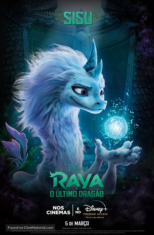 Raya and the Last Dragon - Brazilian Movie Poster