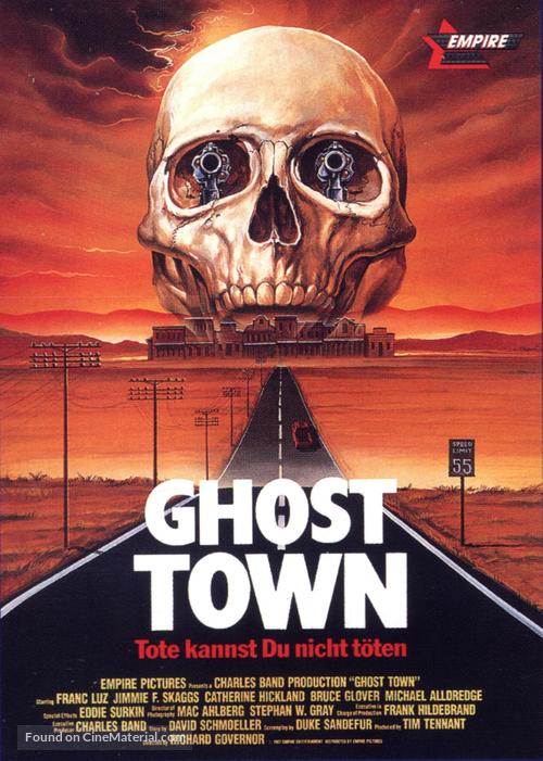 Ghost Town - German VHS movie cover