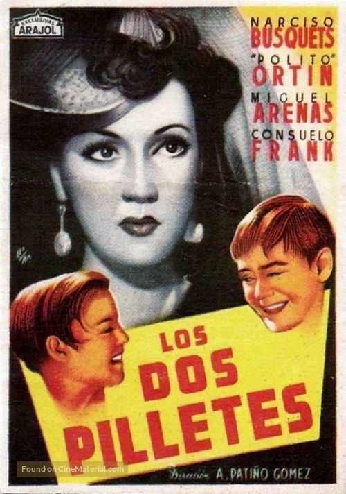 Los dos pilletes - Spanish Movie Poster