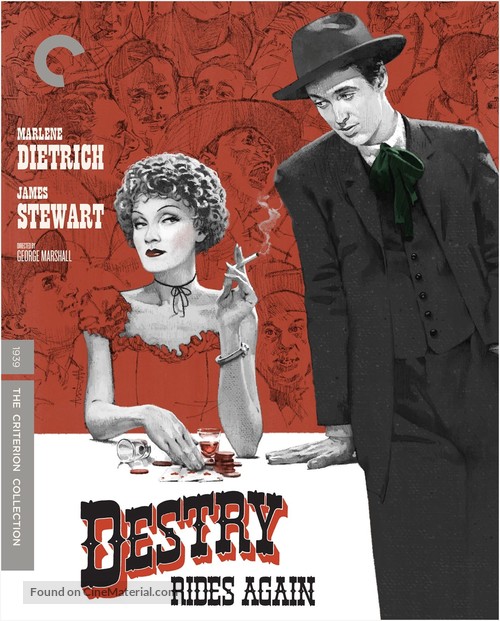 Destry Rides Again - Blu-Ray movie cover