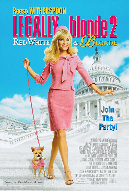 Legally Blonde 2: Red, White &amp; Blonde - Movie Poster