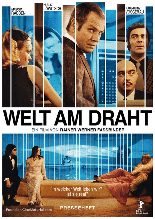 Welt am Draht - German Movie Poster