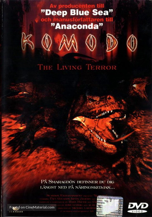 Komodo - Swedish DVD movie cover