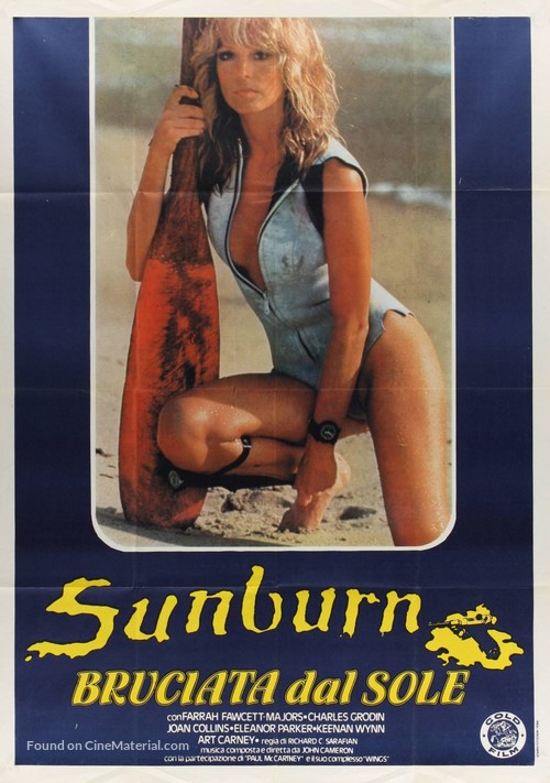 Sunburn - Italian Movie Poster