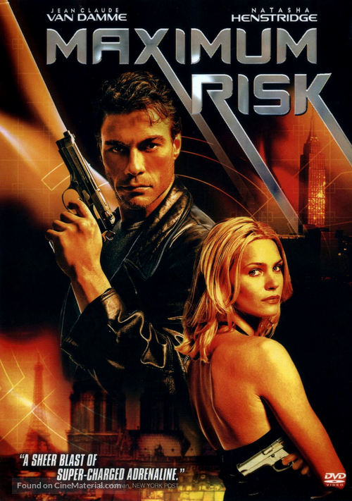 Maximum Risk - DVD movie cover