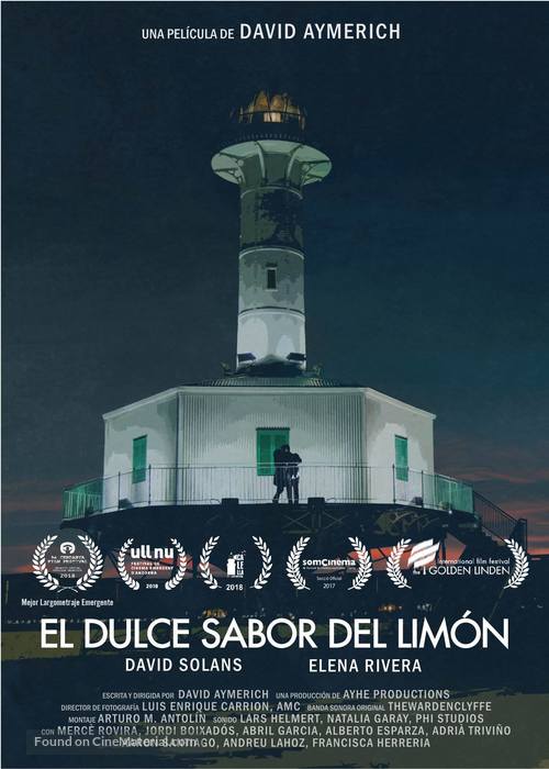 El dulce sabor del lim&oacute;n - Spanish Movie Poster