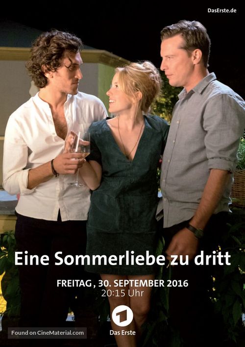 Eine Sommerliebe zu Dritt - German Movie Poster