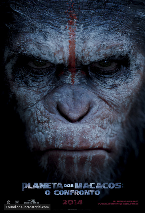 Dawn of the Planet of the Apes - Brazilian Movie Poster