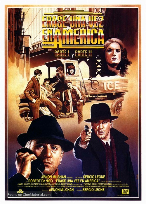 Once Upon a Time in America - Spanish Movie Poster