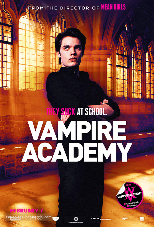 Vampire Academy - Canadian Movie Poster