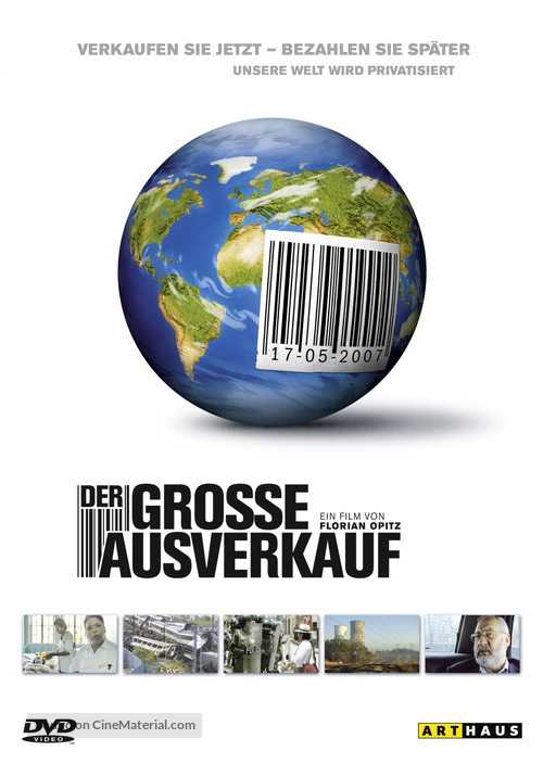 Der gro&szlig;e Ausverkauf - German DVD movie cover