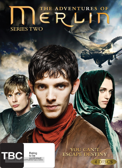 &quot;Merlin&quot; - New Zealand DVD movie cover