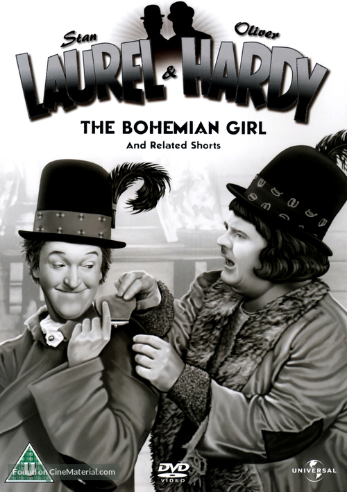 The Bohemian Girl - British DVD movie cover