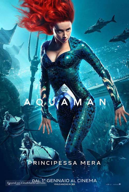 Aquaman - Italian Movie Poster