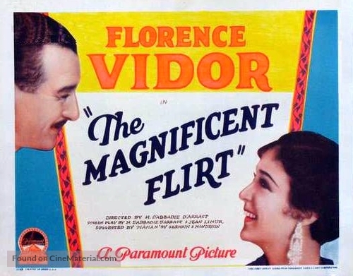 The Magnificent Flirt - Movie Poster