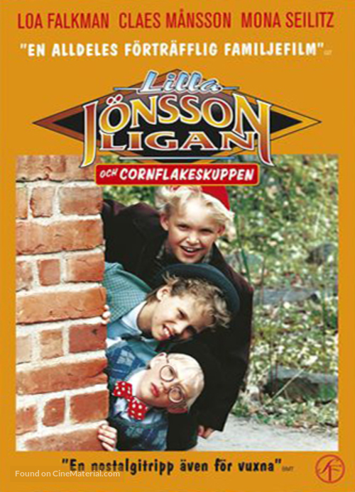 Lilla J&ouml;nssonligan och cornflakeskuppen - Swedish Movie Cover