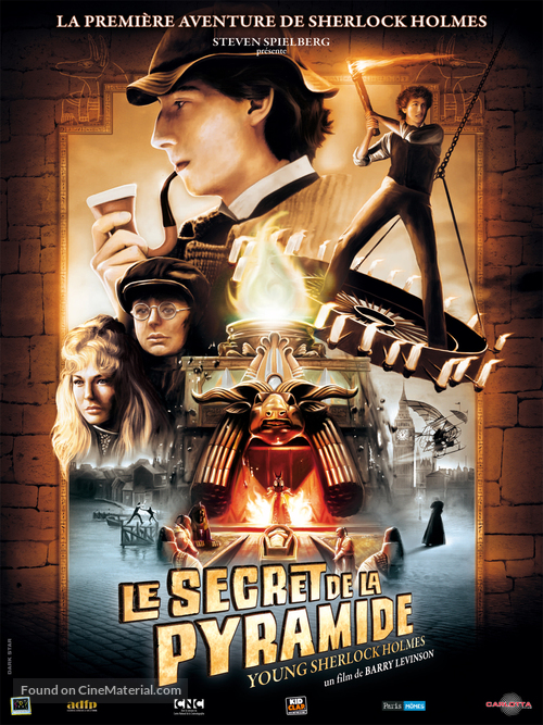 Young Sherlock Holmes - French Movie Poster